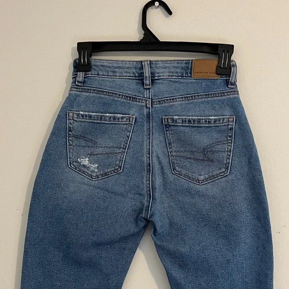 American Eagle Outfitters Light Blue Denim Jeans - Picture 9 of 10